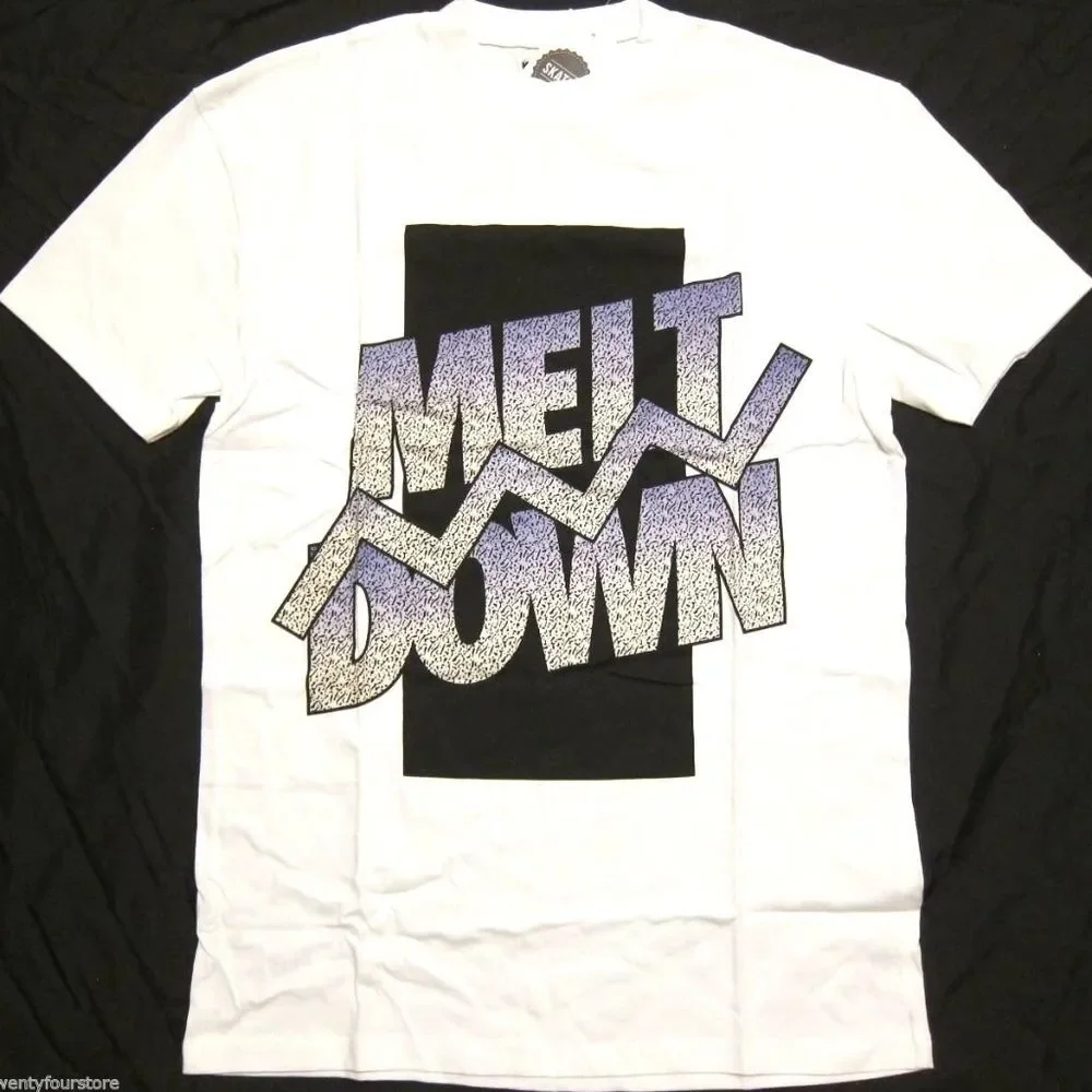 NWT $30 Topman by Topshop Melt Down Oversized Shirt